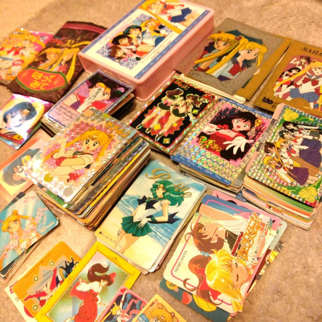セーラームーン　カード　シール　アマダ　バンダイ　カードダス　バンプレスト