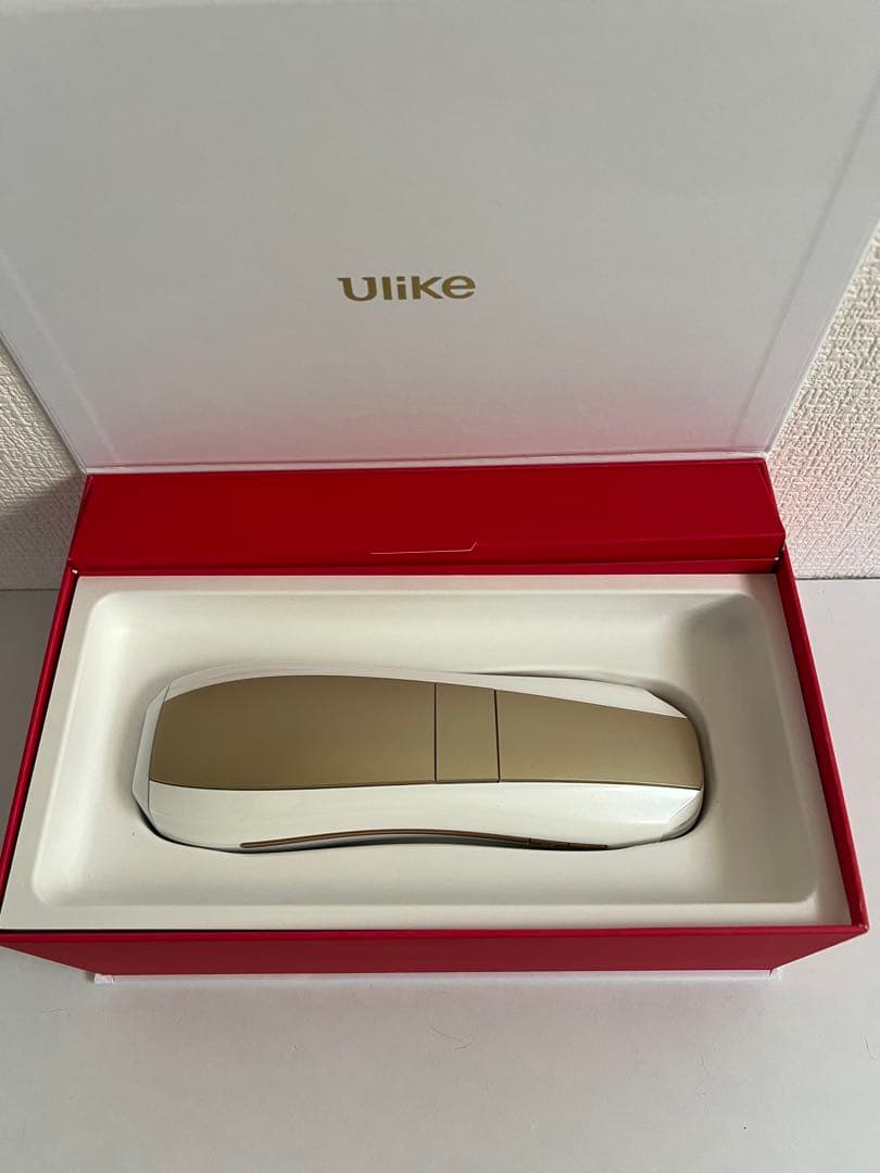 Ulike 脱毛器 ホワイト/ゴールド 明日までに購入いただけたら25000円可