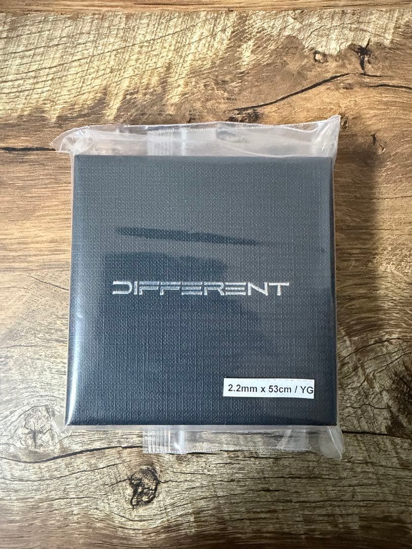 新品未開封】DIFFERENTネックレス ゴールド　53cm