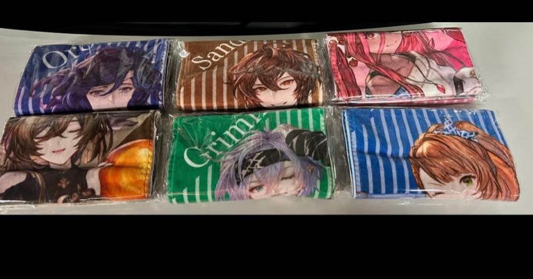 ラウンドワン　グラブル　グランブルーファンタジー　マフラータオル　全種セット