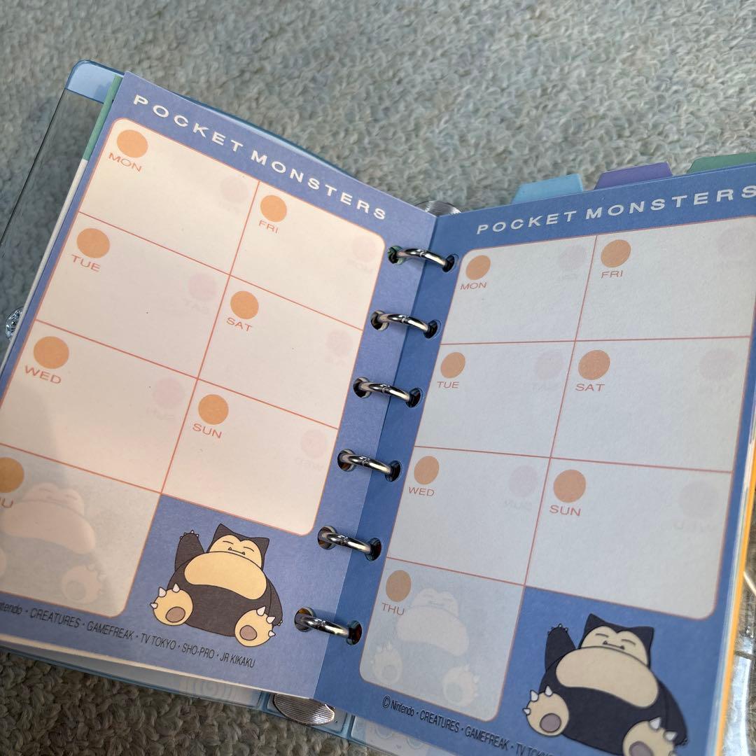 激レア 当時物 ポケットモンスター メモ帳 スケジュール帳 シール帳