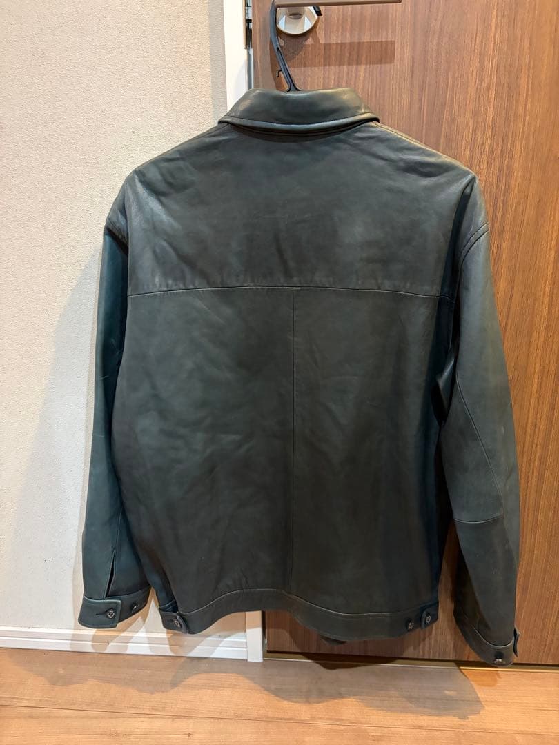 希少カラー 90s ポロラルフローレン レザージャケット M ホースロゴ