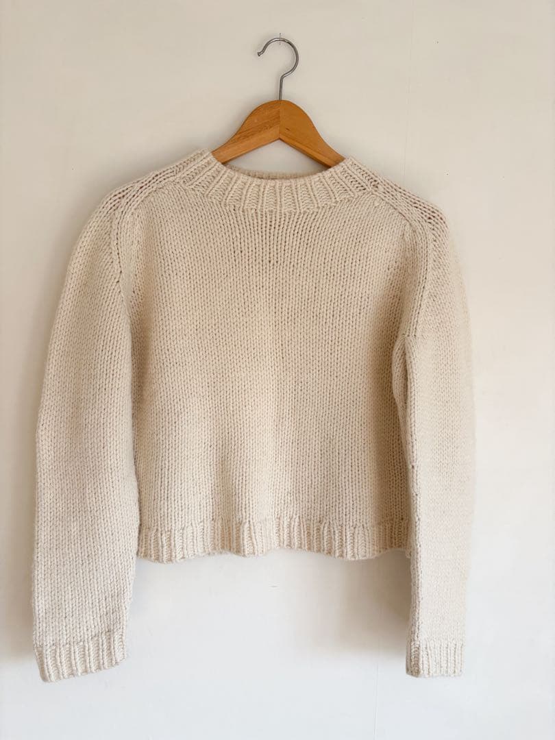 ound ニット hand knitted wool jumper