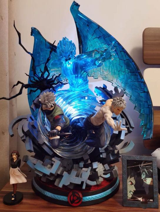 NARUTOナルトはたけカカシ うちはオビト ガレージキット ガレキ