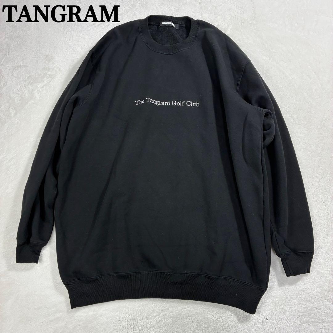 お*ん様 美品✨TANGRAM タングラム ゴルフ 長袖 トレーナー サイズ X