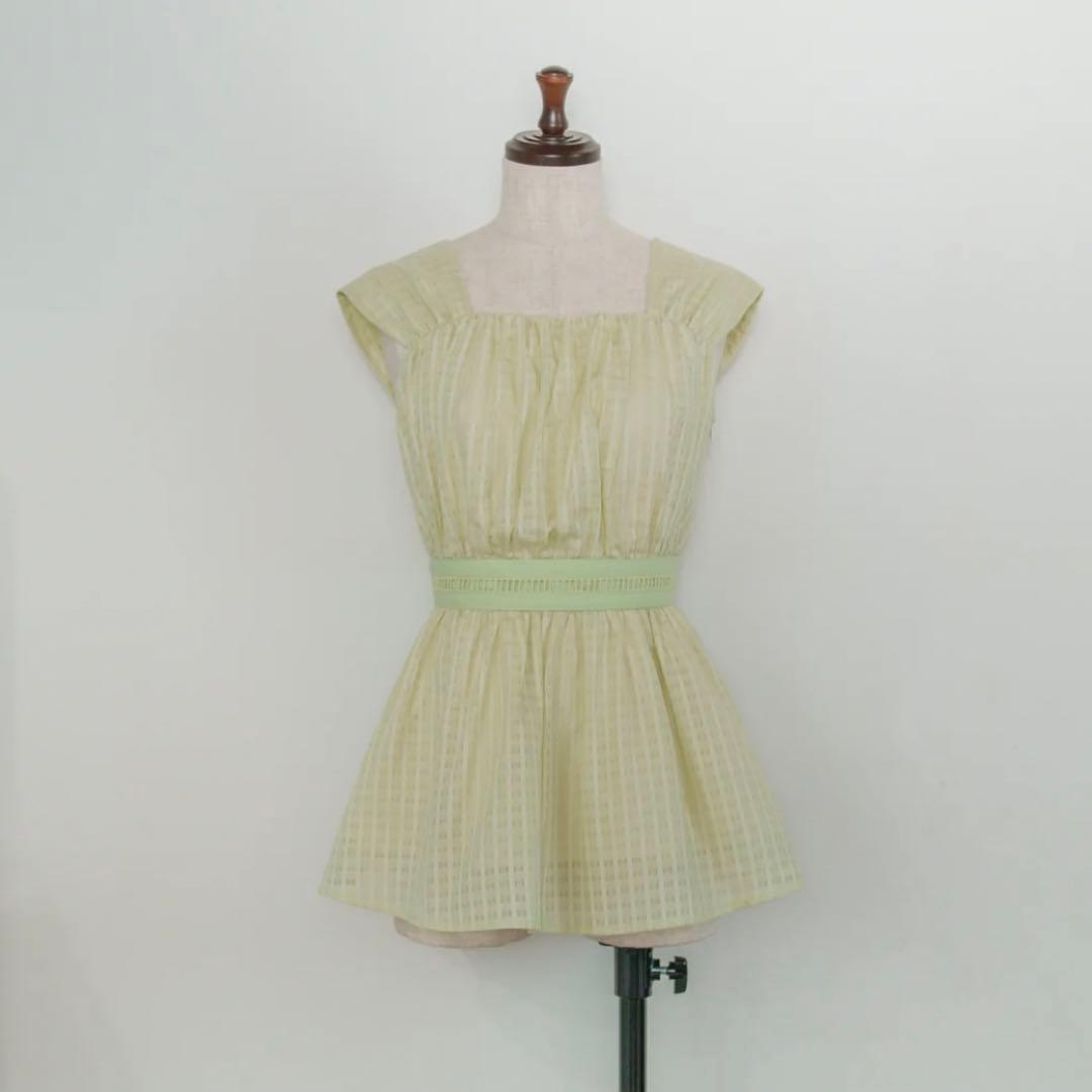 メゾンエシェル♡カラミチェックキャミソール - メルカリ