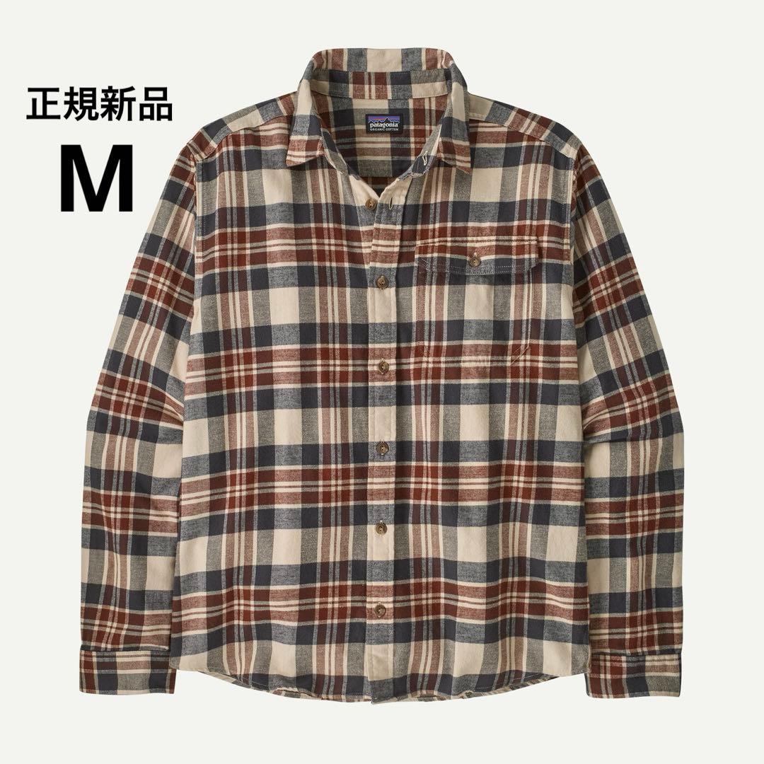 パタゴニア ライトウェイト フィヨルドフランネルシャツ Mサイズ PDVA 新品