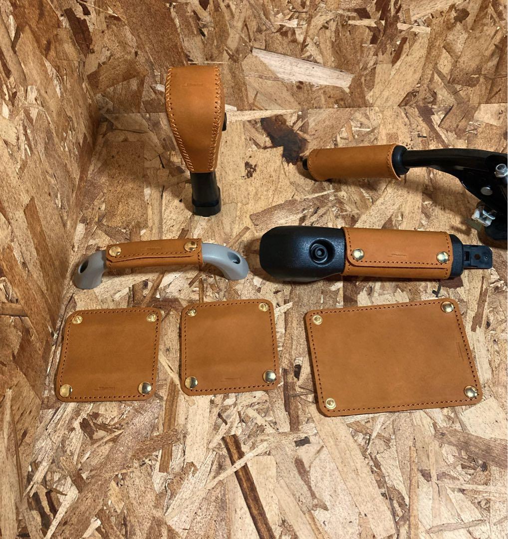 pei mama◇新型ジムニー4点セット◇キャメル、ステッチキャメル