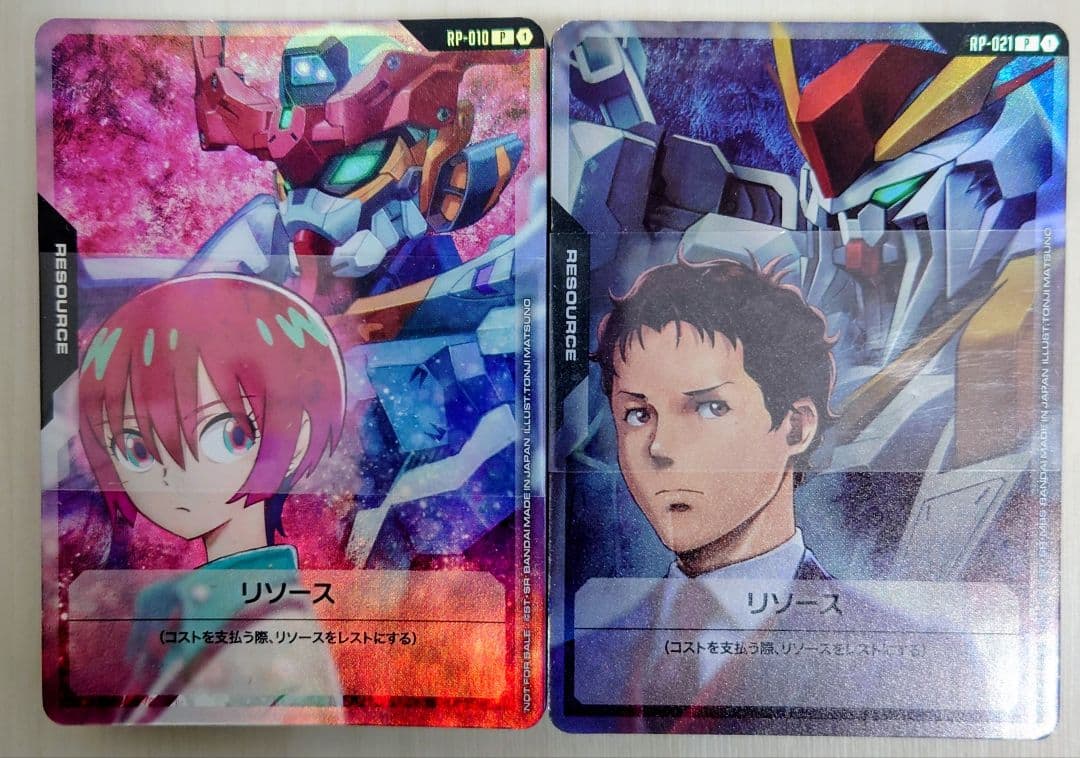 ガンダムカードゲーム リソースカード ジークアクス+ハサウェイ プロモ 各30枚