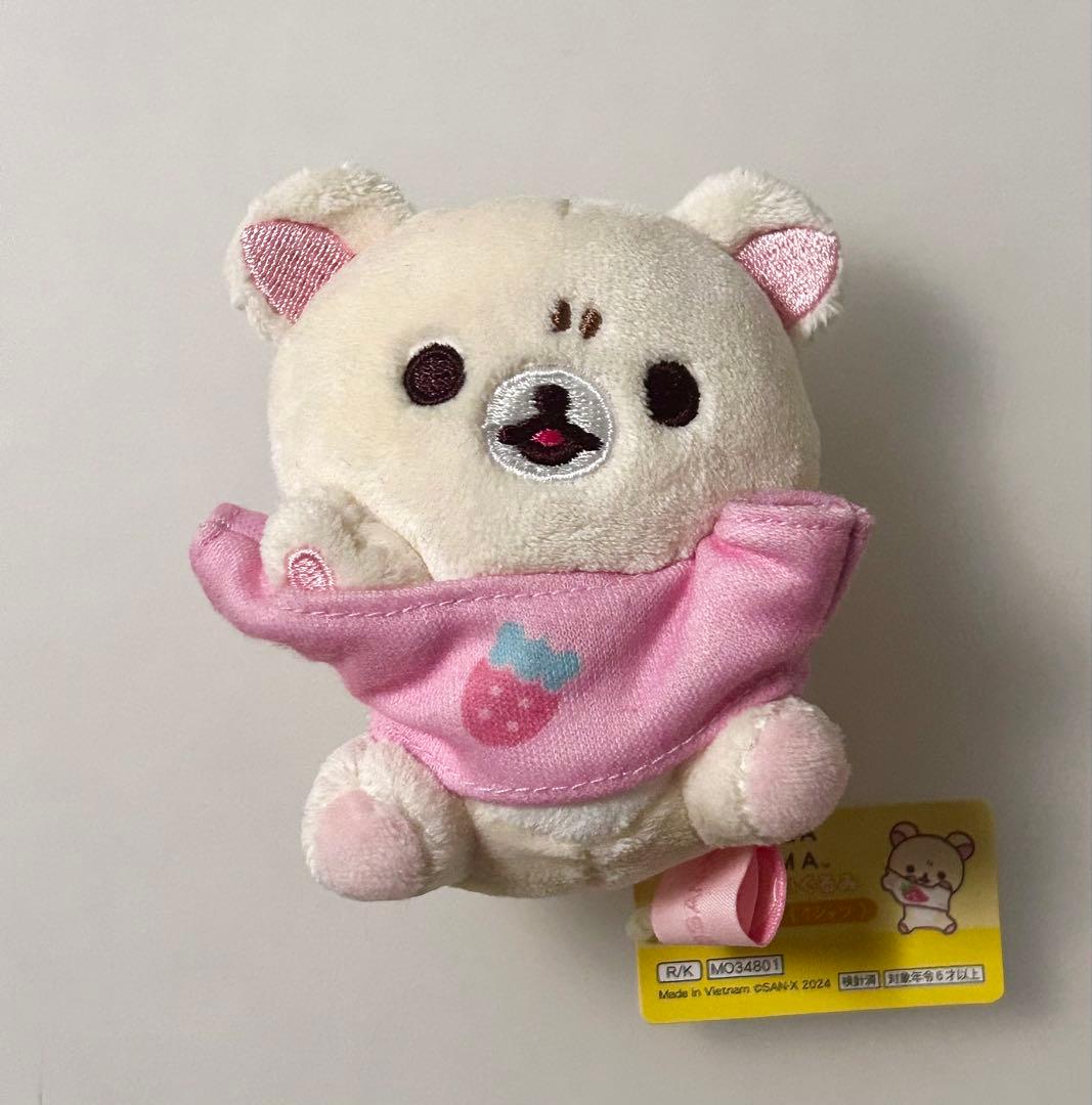 リラックマ コリラックマ いちごないちにち てのりぬいぐるみ Tシャツ