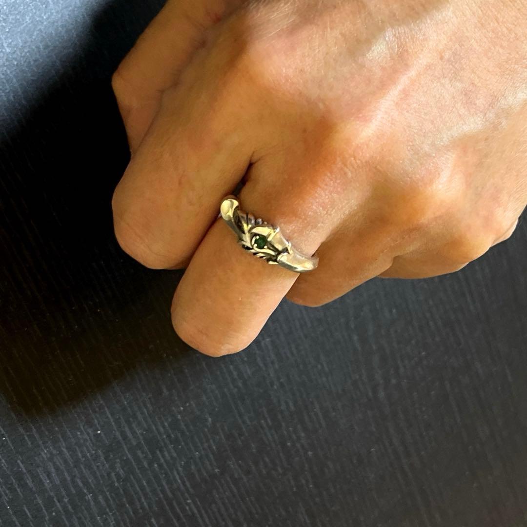 Bloody Mary Ties タイズ リング エメラルド 約21号位 ブラッディ