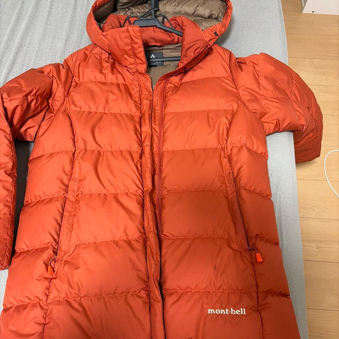 mont-bell Mサイズ オレンジ ダウンジャケット