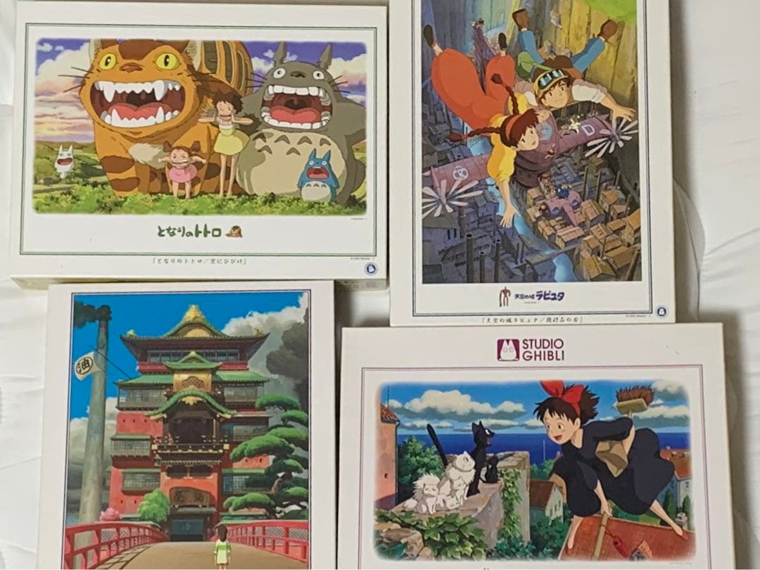 ジブリ・1000ピース　パズルセット 1000ピース ジグソーパズル となりのトトロ + 専用パネルセット ジブリ