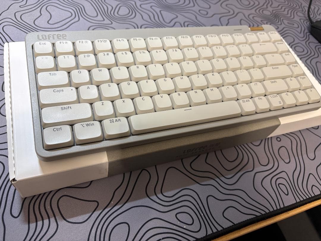 【美品】Lofree Flow Lite 84 英语配列 マーブル