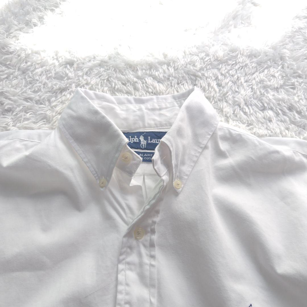 未使用品 ミント ラルフローレン チノシャツ BLAIRE ボタンダウン M