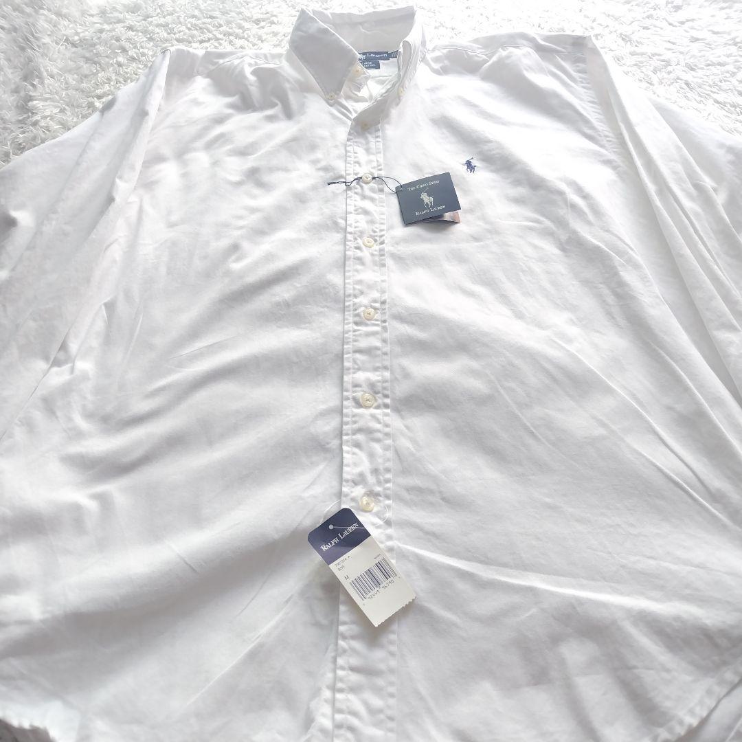 未使用品 ミント ラルフローレン チノシャツ BLAIRE ボタンダウン M