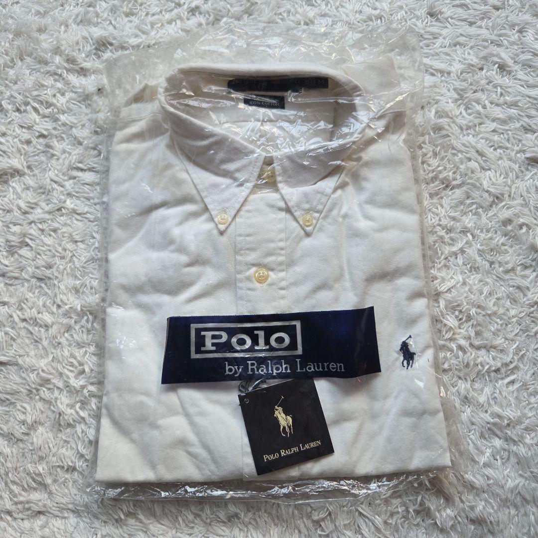 未使用品 ミント ラルフローレン チノシャツ BLAIRE ボタンダウン M