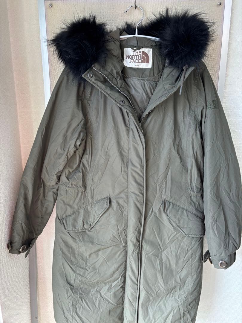 THE NORTH FACE ファー付きロングダウンジャケット