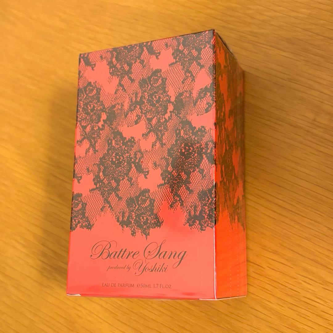 新品未開封YOSHIKI香水BattreSangバトゥサン50mlXJAPAN