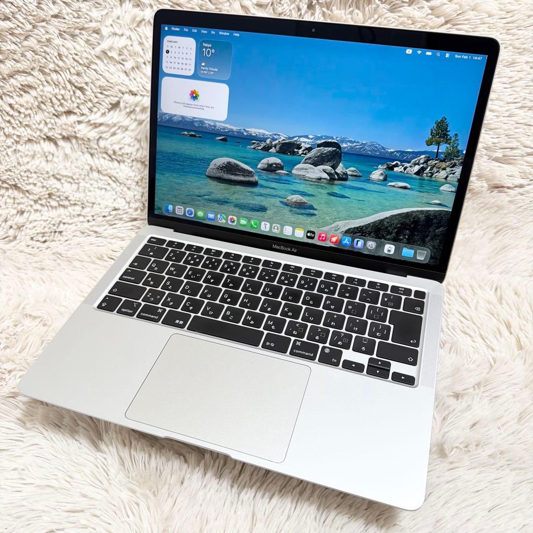 【美品】MacBook Air M1 8GB/512GB【充放電38回】