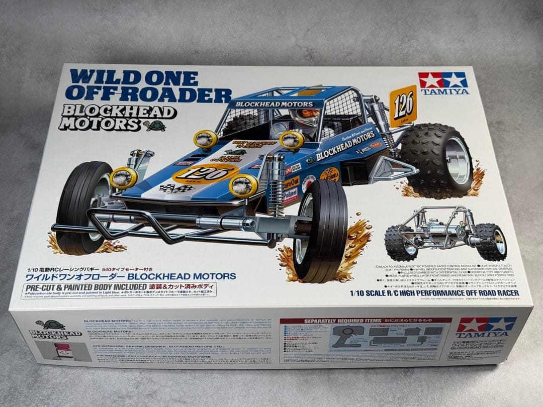 新品 1/10RC ワイルドワンオフローダー BLOCKHEAD MOTORS