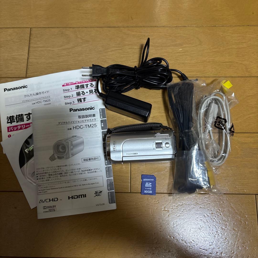 ビデオカメラ Panasonic HDC-TM25