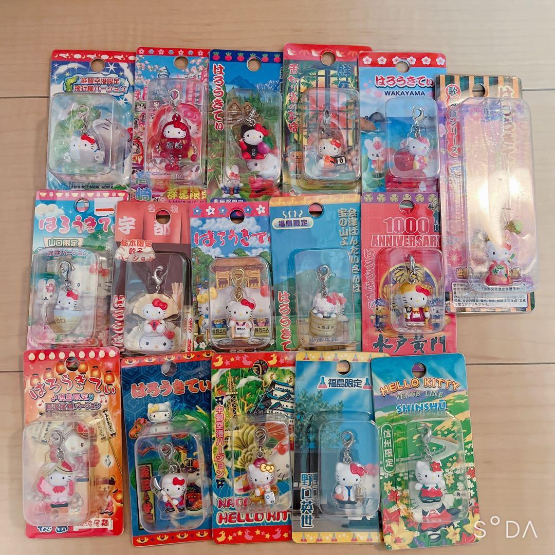 未開封 ご当地キティ チャーム 16個セット