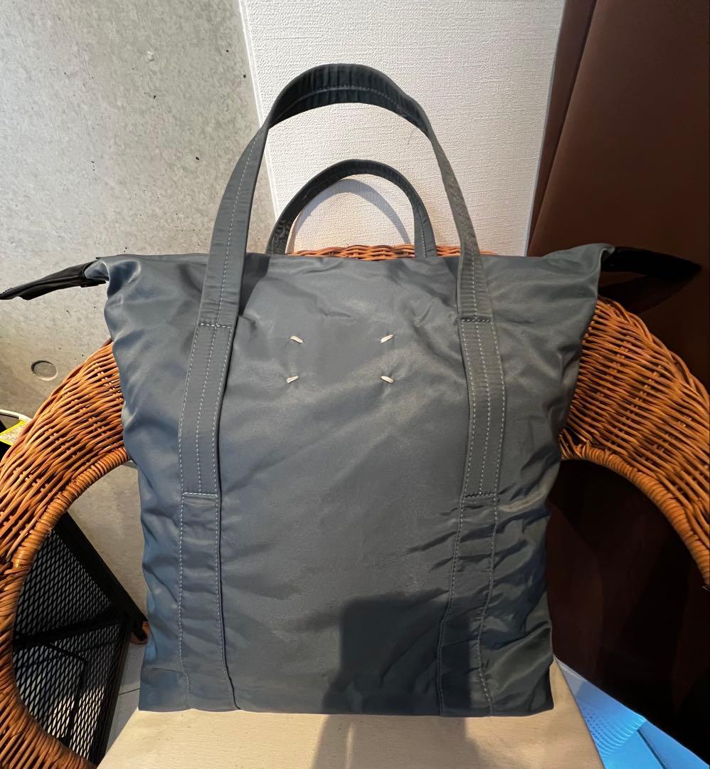 メゾンマルジェラ セーラーバッグ ブルーグレー