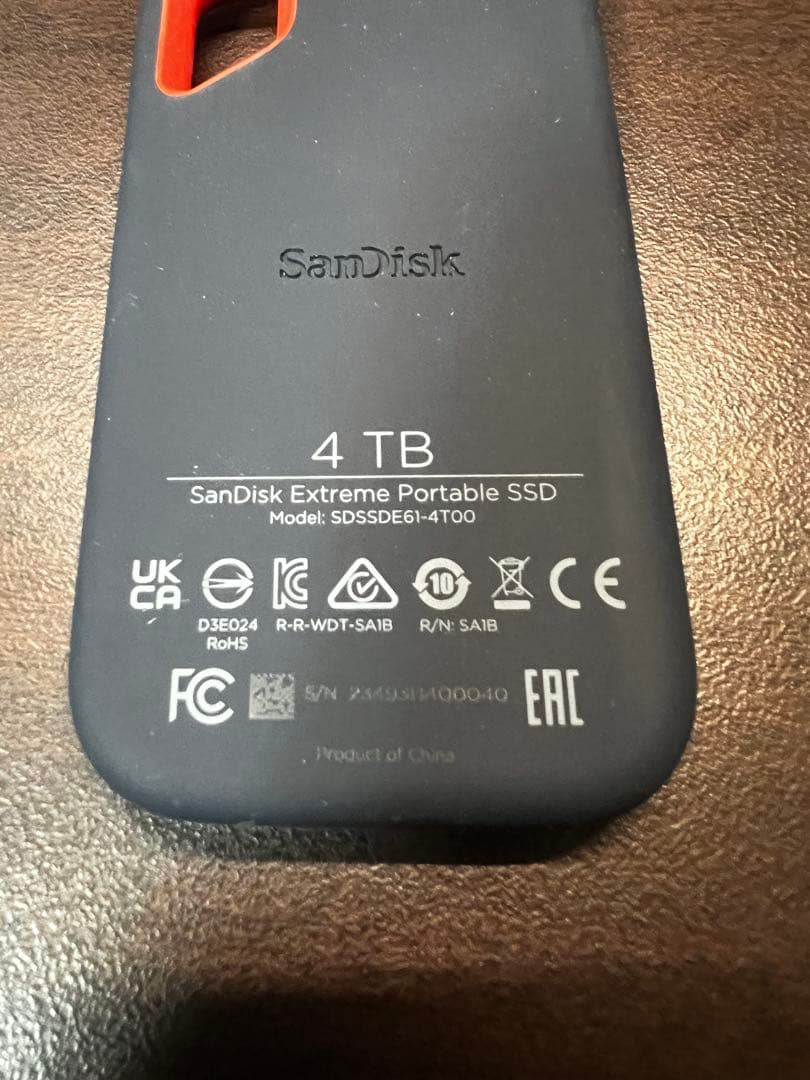 SanDisk サンディスク SSD 4TB