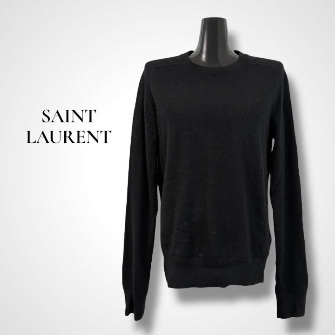 SAINT LAURENT サンローラン カシミヤ100%長袖セーター XS