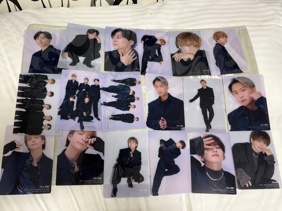 Da-iCE 武道館 クリアカード全18種コンプリート