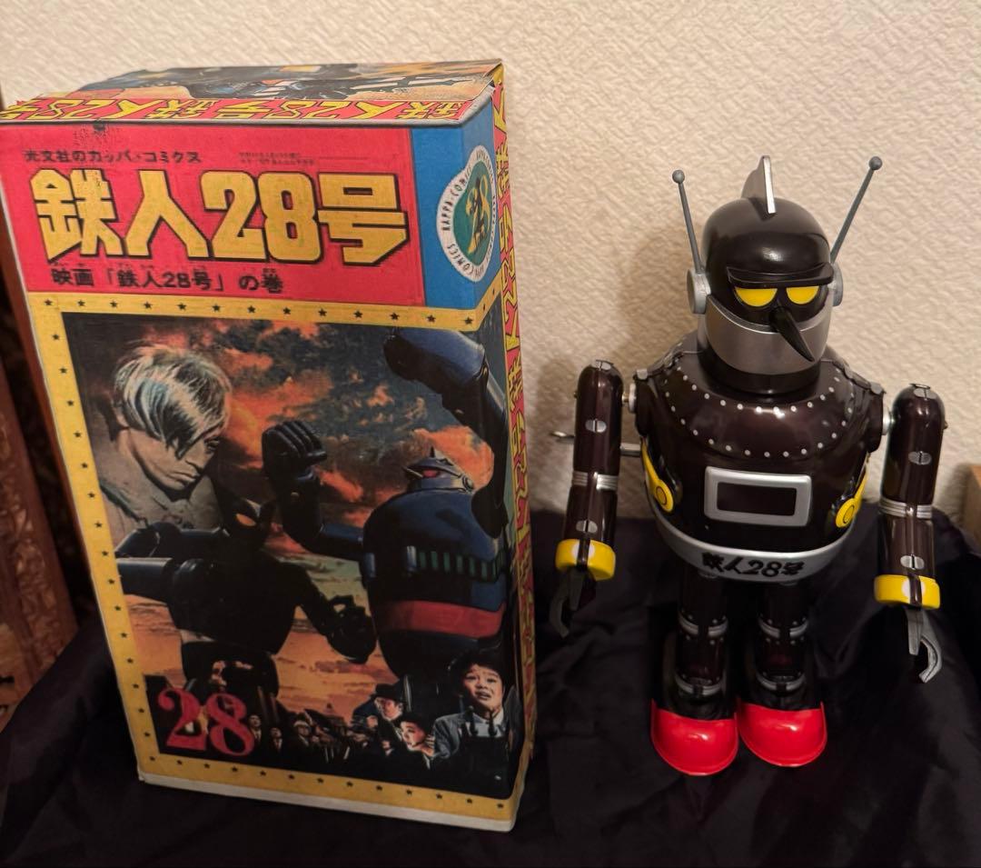 昭和 幻の 実写版 鉄人28号 ブリキロボット1000個限定 LD特典 非売品