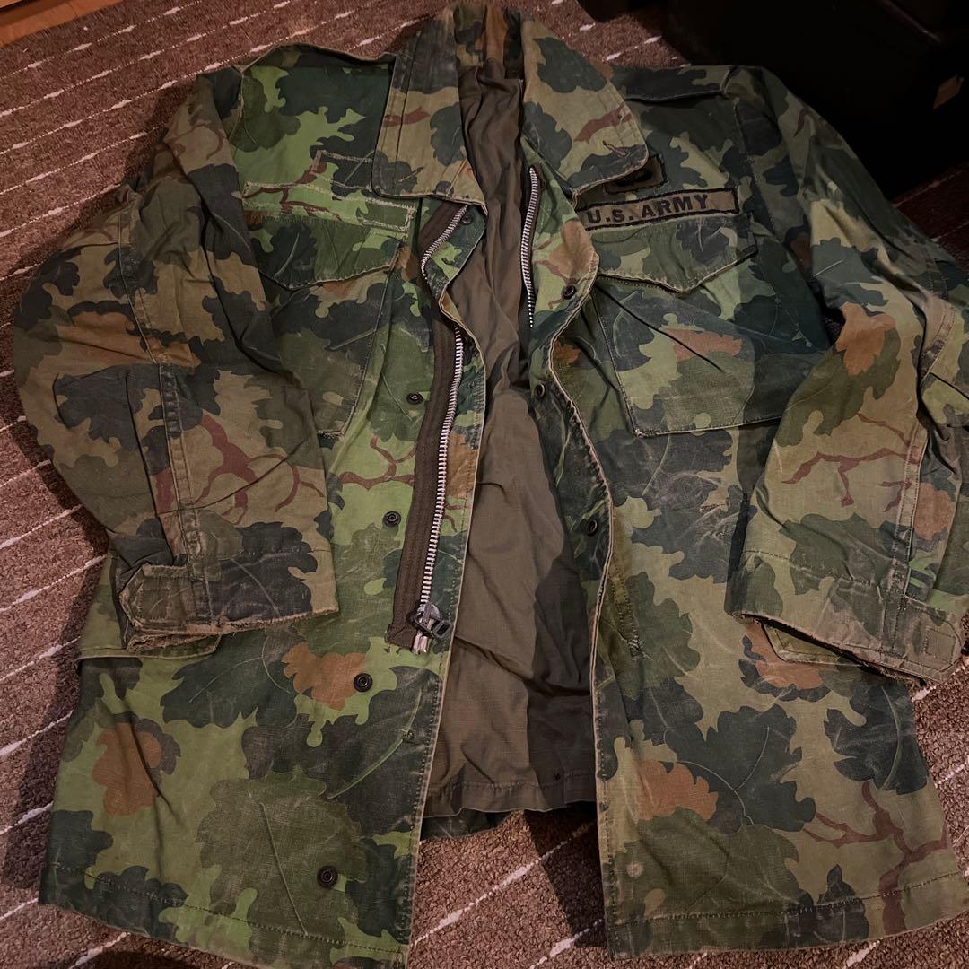 60年代　実物　米軍　ベトナム戦　ミッチェルパターン　ミッチェルカモ　M65