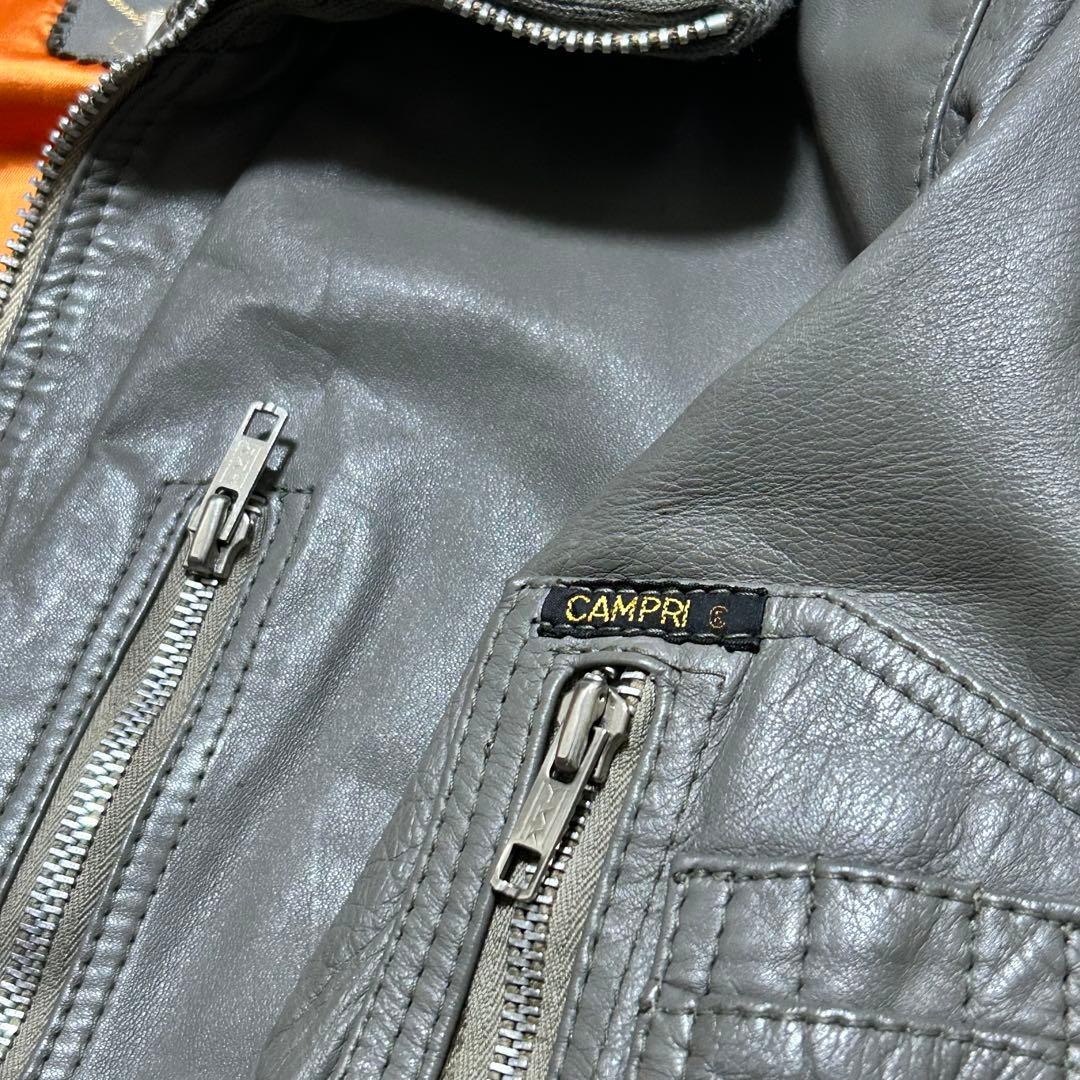 激レア】CAMPRI製 ドイツ軍 レザー フライト ジャケット【美品