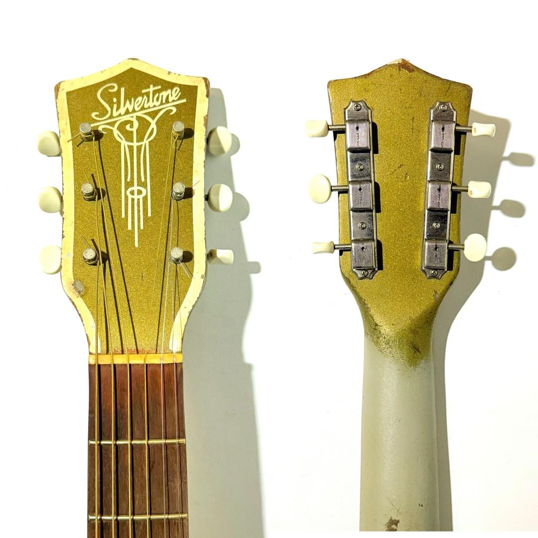 希少】Silvertone フルアコ アーチトップ シルバートーン - メルカリ