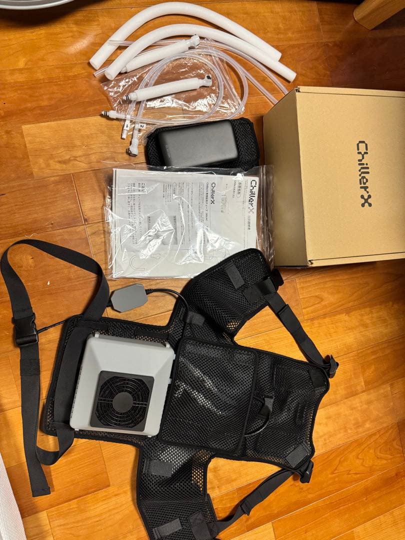 ChillerX(チラーX) &バッテリー「EC-C17LBK」&延長チューブ