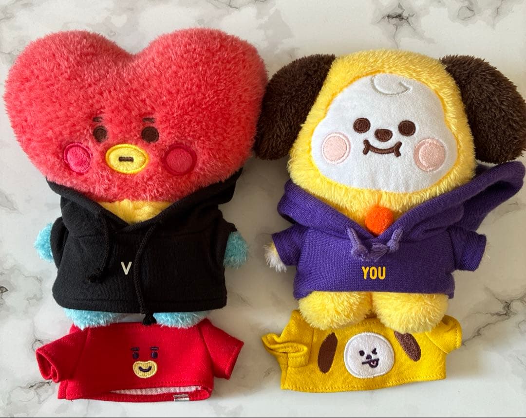 BT21 たっとん TATA CHIMMY ハンドメイド服 Tシャツ BTS