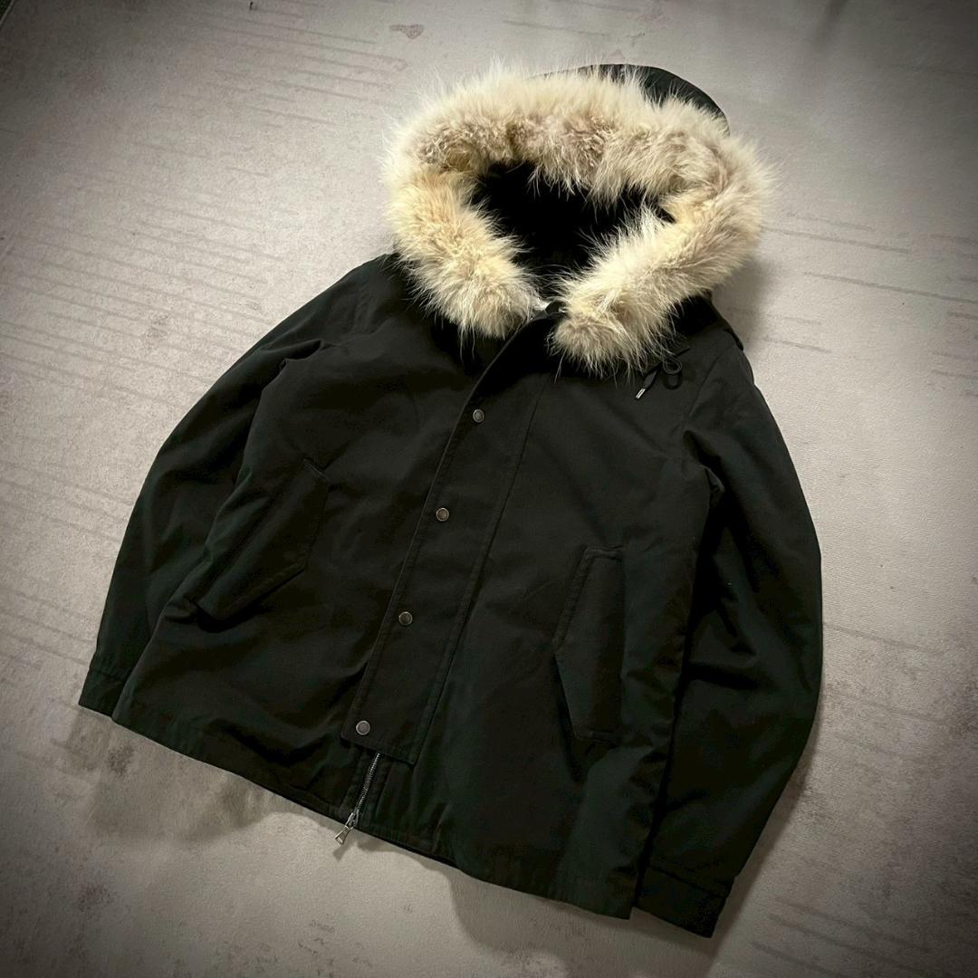 超美品 Neil Barrett archive レイヤードフード JKT S