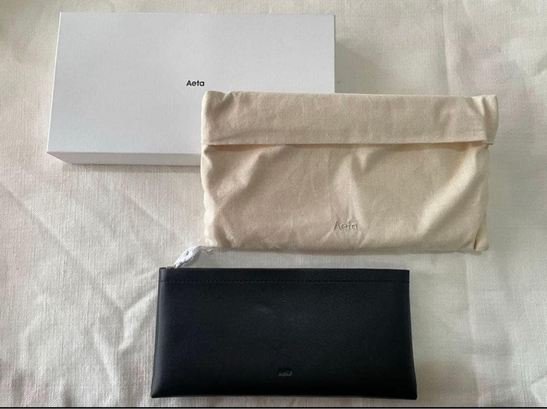 Aeta 長財布　ブラック　新品