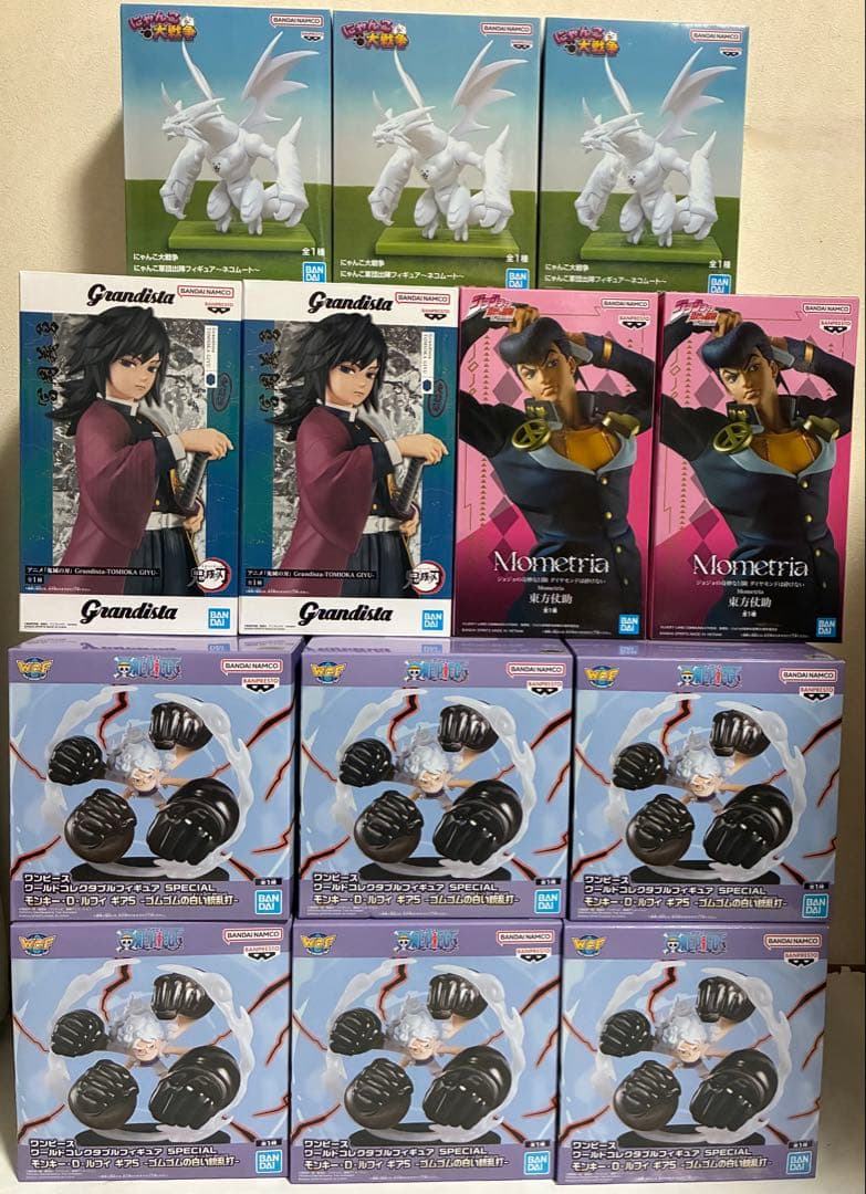 プライズフィギュア 13種セット ワンピース 鬼滅の刃 ジョジョ　など