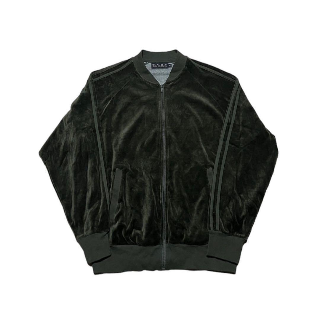 ジャケット・アウター 90s-00s old velours track jacket