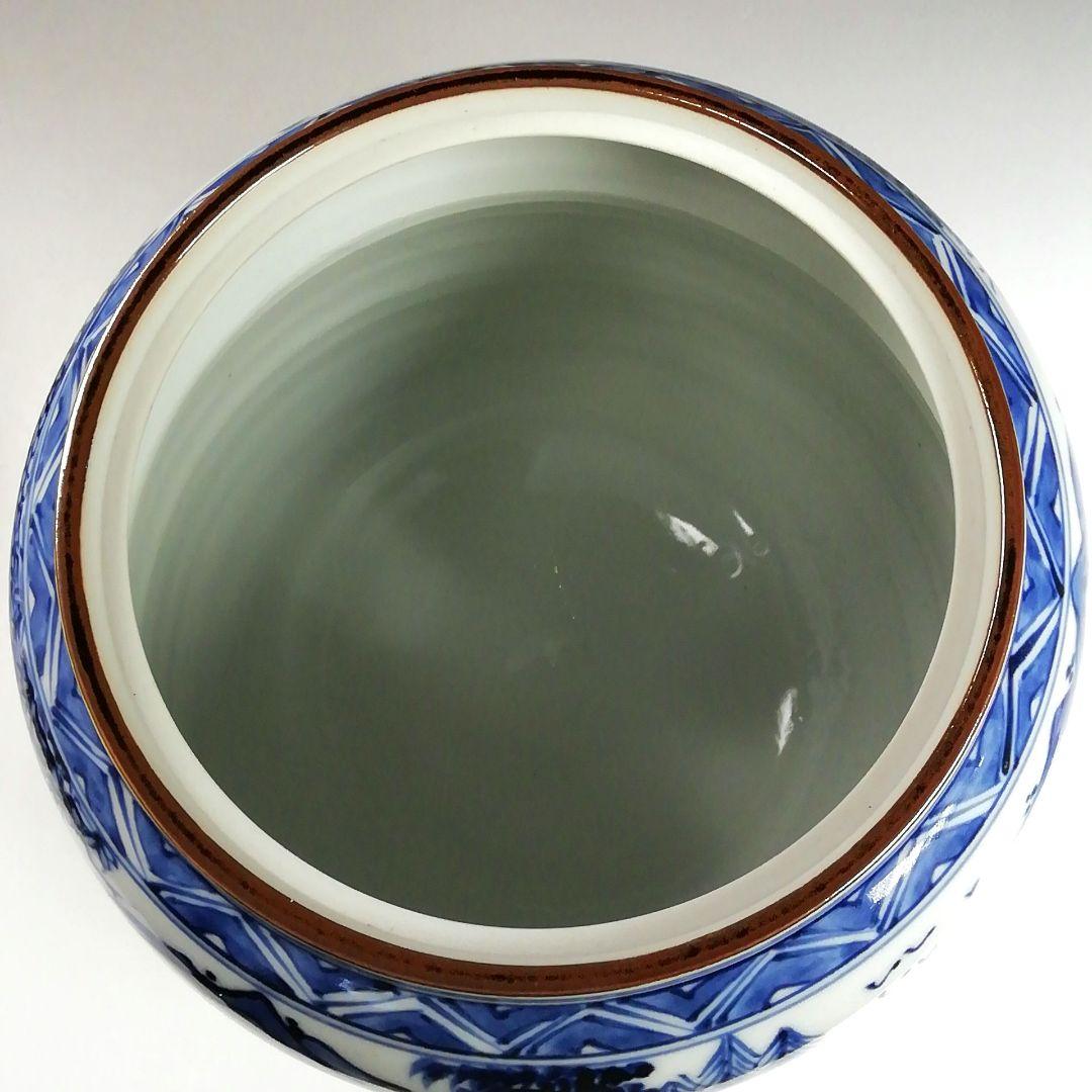 W214 皆具 『青華 祥瑞写 台子皆具』『高野昭阿弥 造』 共箱