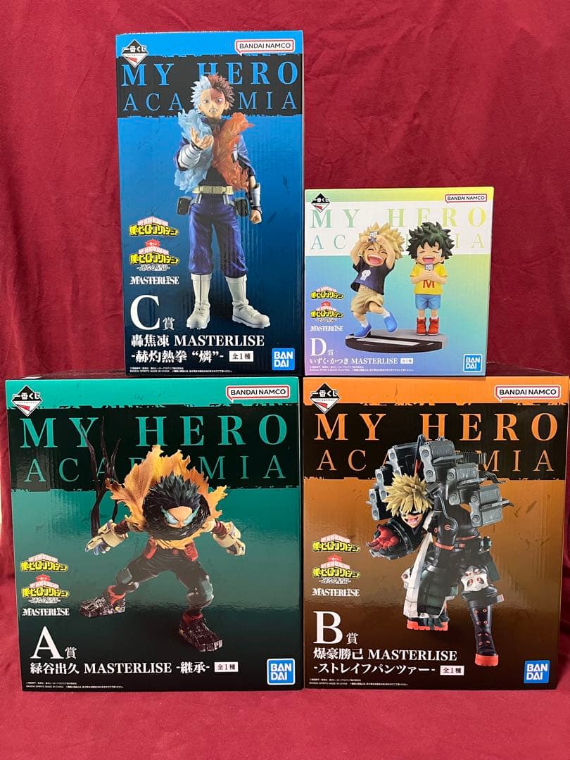 僕のヒーローアカデミア　一番くじ　『-連なる星霜-』　フィギュア　まとめ売り