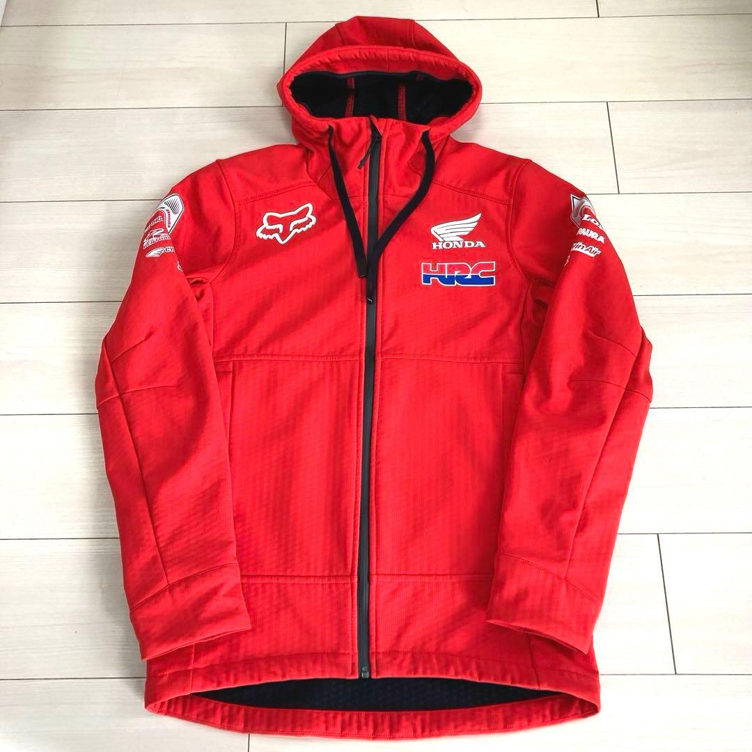 Fox Racing HRC HONDA ジャケット フード付き Fox Racing Honda HRC Jacket - Navy / Medium