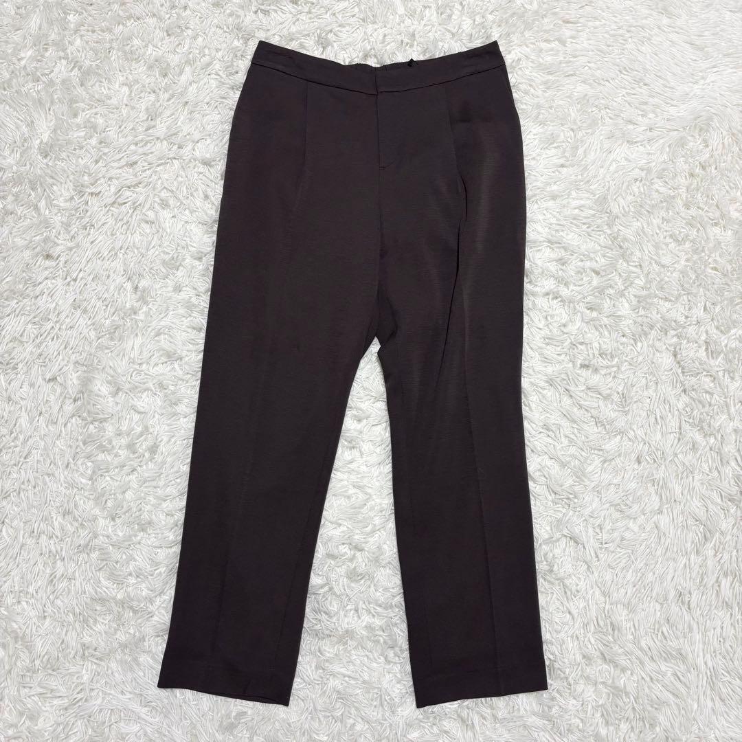 ✨極美品 13/大きいサイズ✨リフレクト パンツスーツ ノーカラー