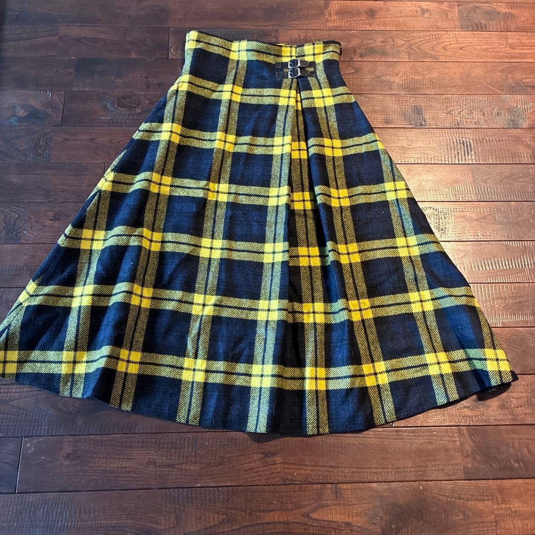 O'NEILL of DUBLINチェック柄 フレアスカート サイズ8