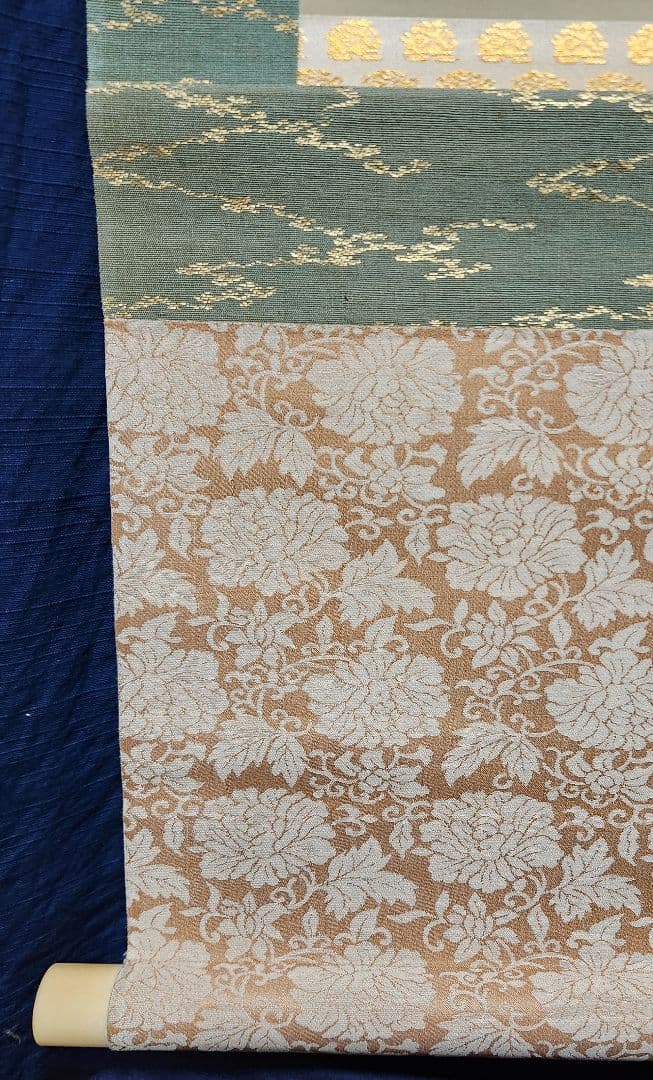 四条河原夕涼み図】大崎晴山 1013 京都鴨川床 共箱 掛け軸 肉筆 涼し掛