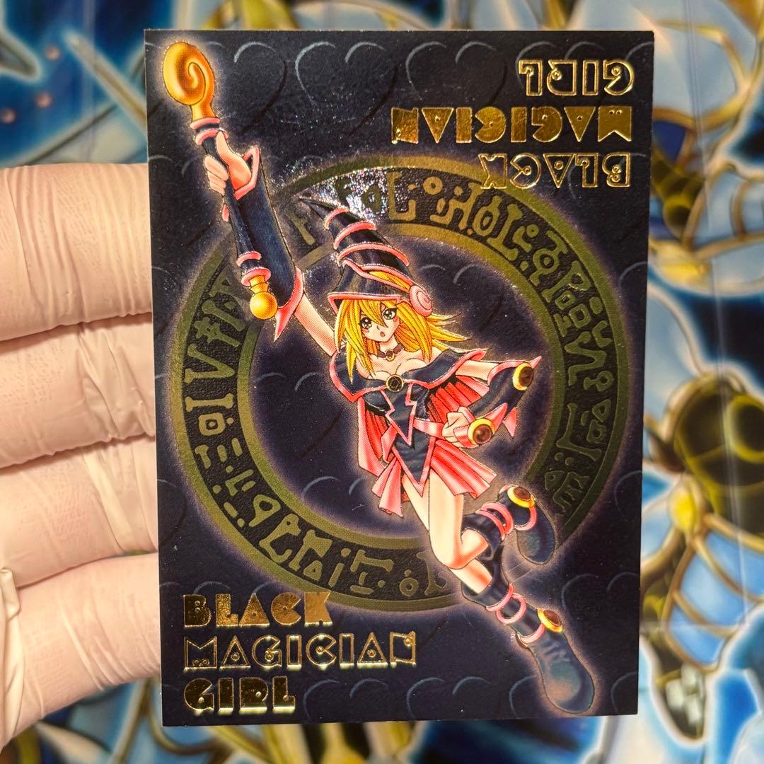 【美品-極美品】遊戯王　ブラックマジシャンガール　DDM ブルー　レリーフ Yahoo!オークション -「ダンジョンダイス ブラックマジシャンガール