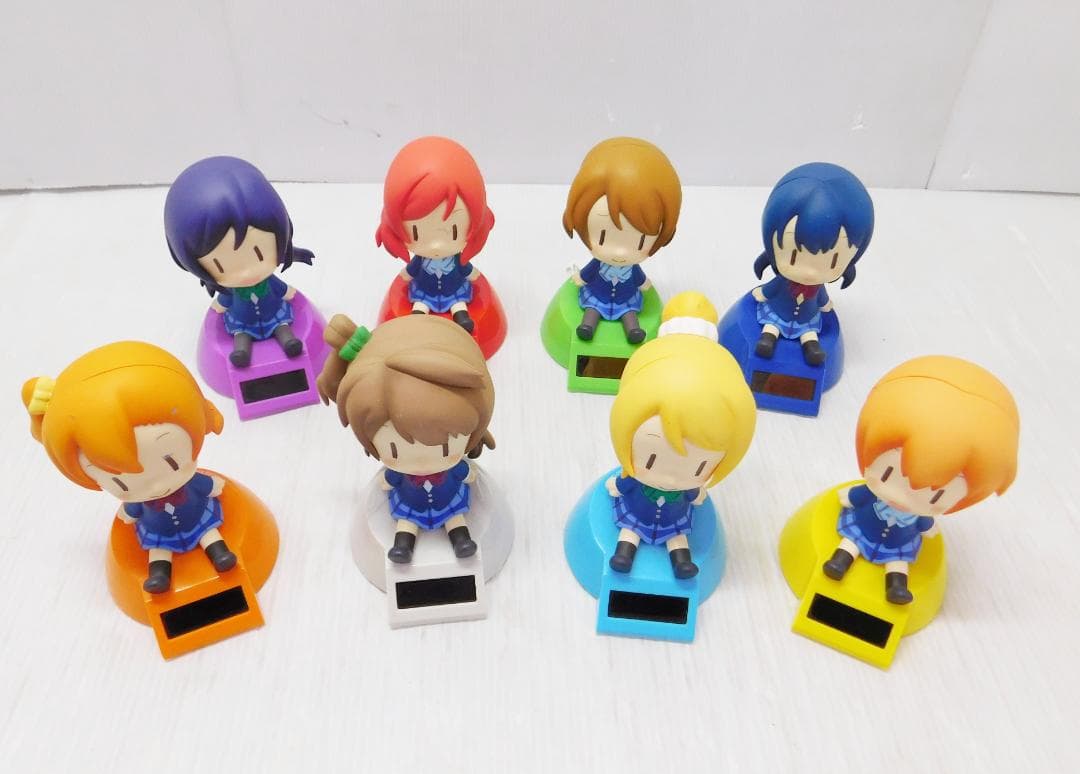 ラブライブ！ μ's ゆらゆらソーラー まとめ売り8体セット