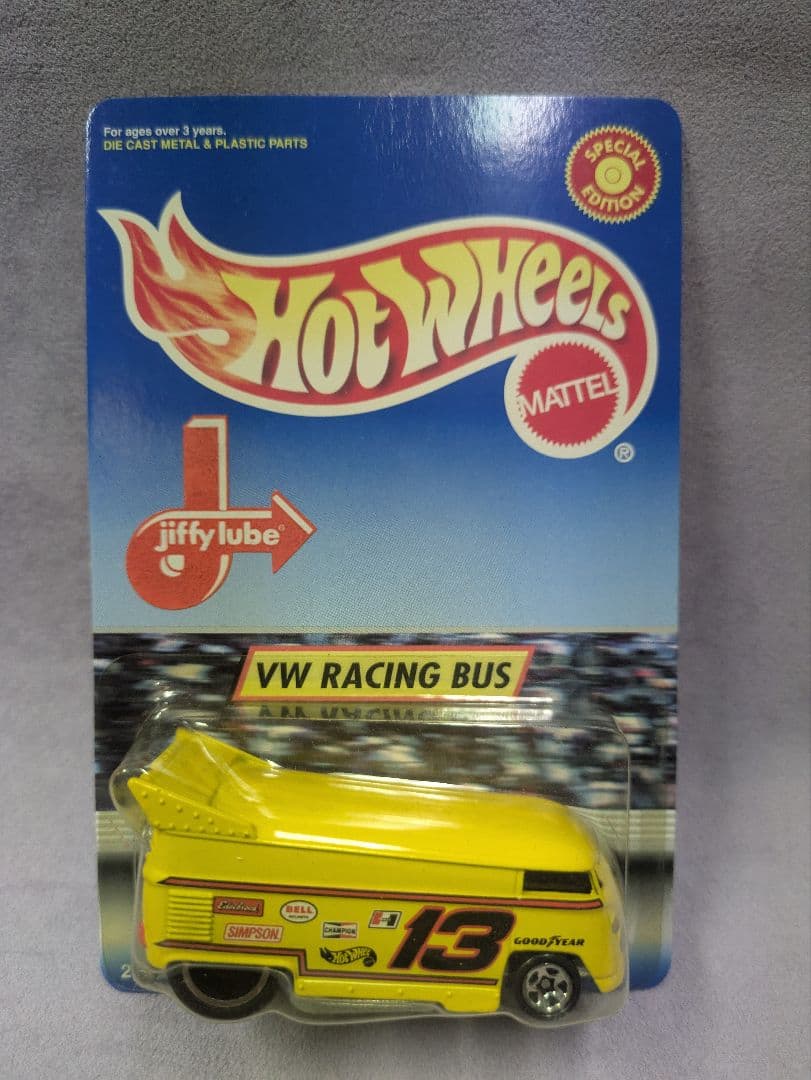 ミニカー Hot Wheels VW Racing Bus 1998